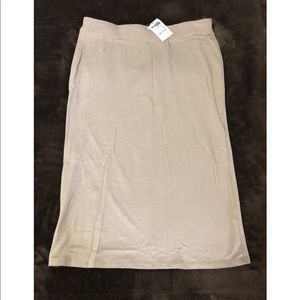 Knee-Length Midi Skirt